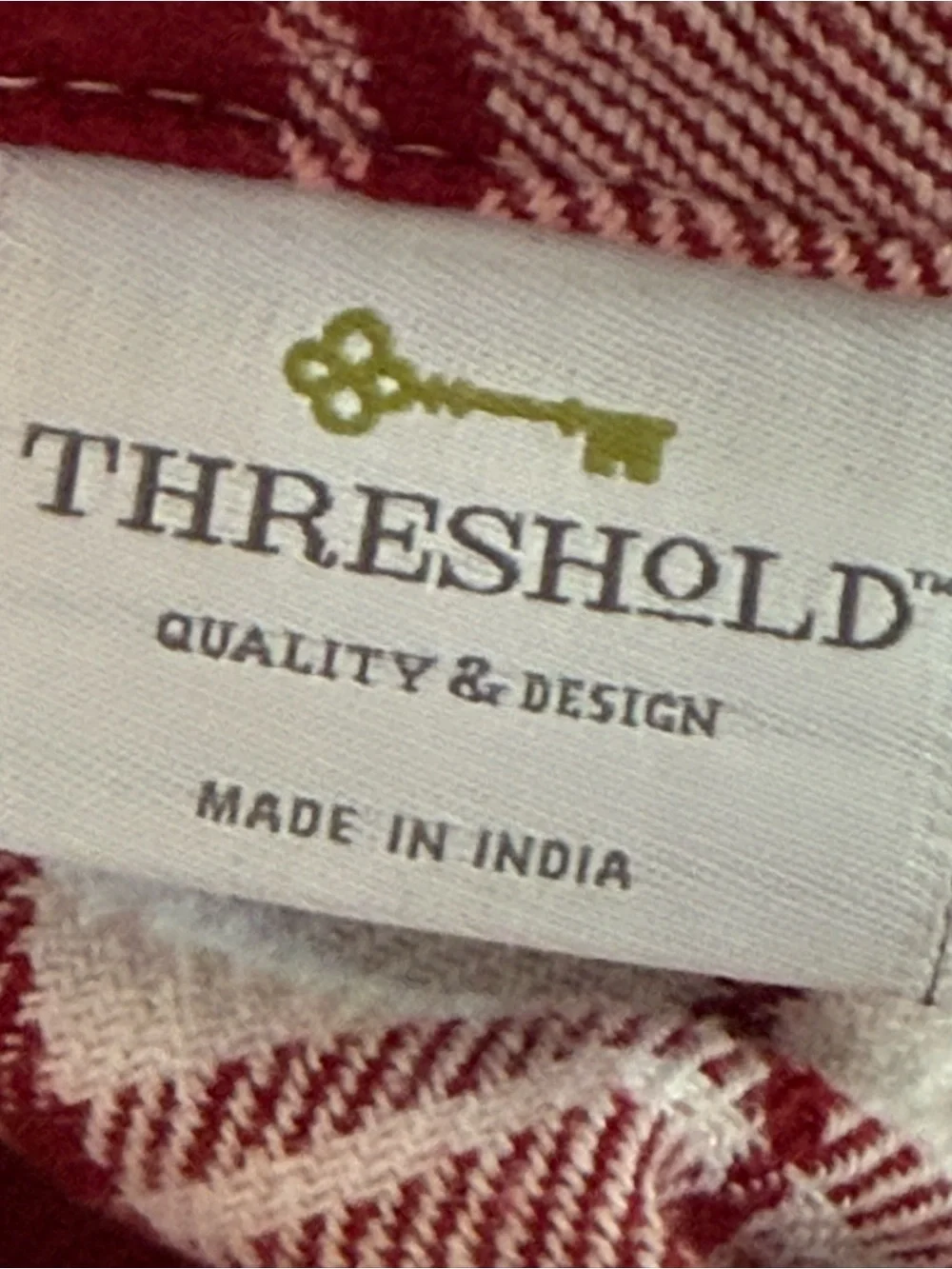 100% Cotton Threshold Tablecloth